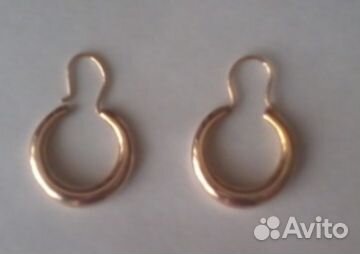 Золотые серьги