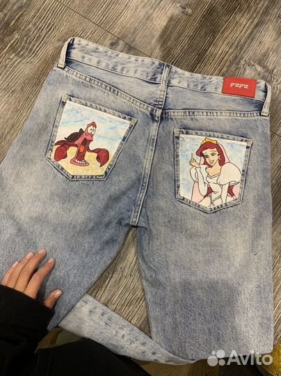 Роспись одежды (куртки, джинсы, худи)