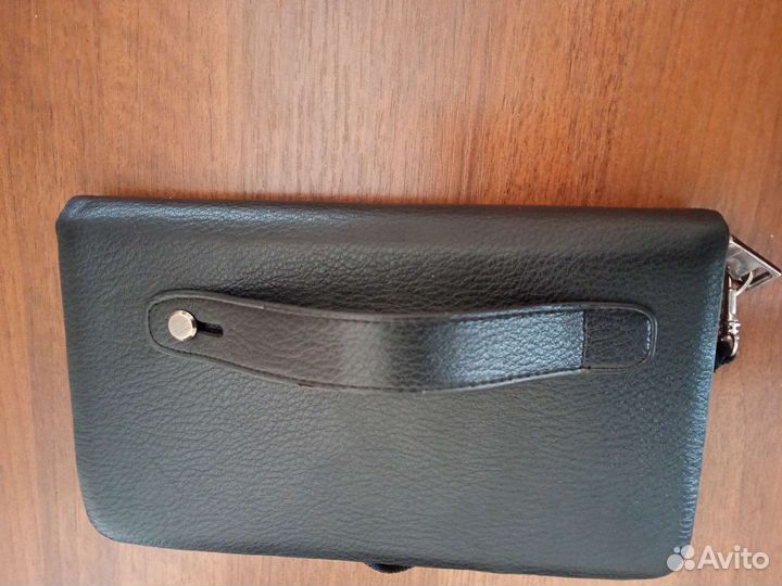 Мужской кожаный клатч