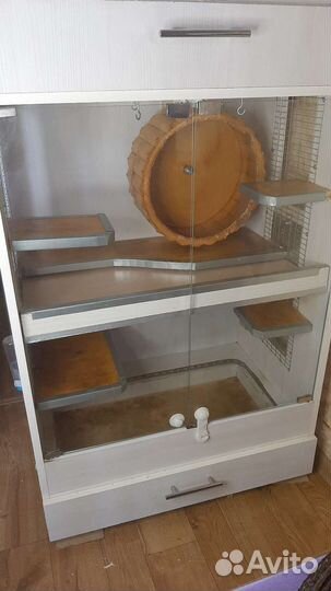 Клетка витрина для грызунов