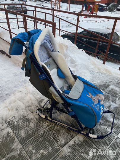 Коляска санки