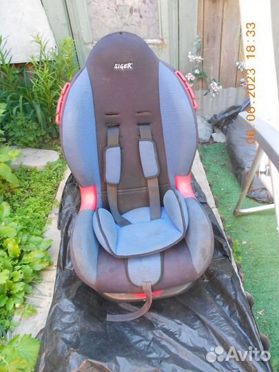Детские автокресла Siger - 2шт