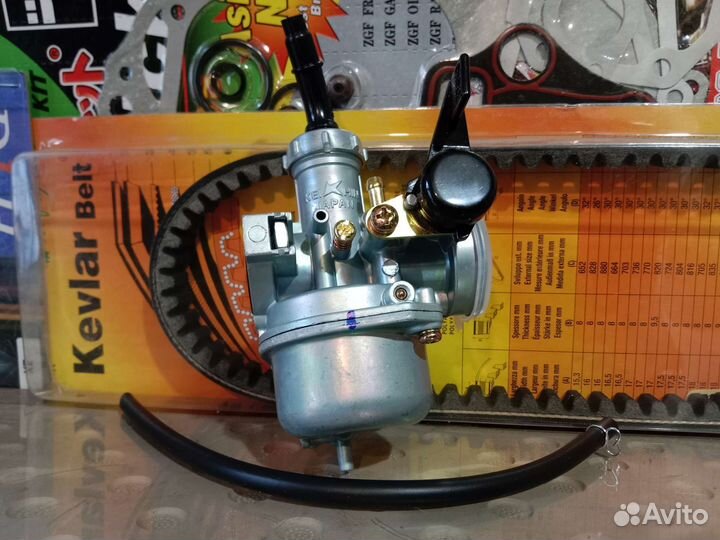 Карбюратор на мопед, питбайк 125 PZ22