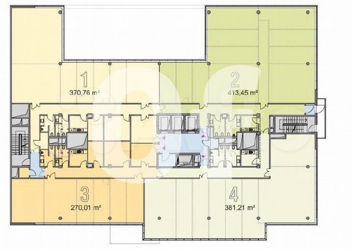 Сдам офисное помещение, 435 м²
