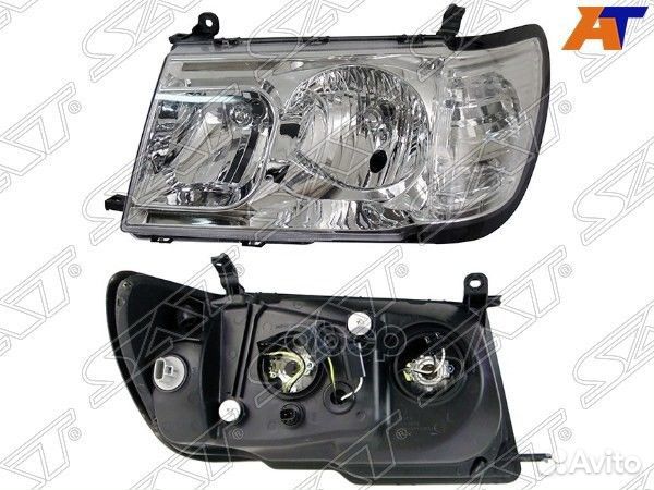 Фара Toyota Land Cruiser (J100) 98-07 / Land