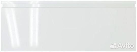 Мебель для ванной Эстет Dallas Luxe 130 подвесная, 1 ящик, L (тумба с раковиной + зеркало)