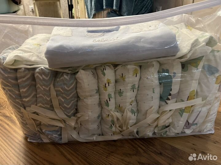 Бортики в детскую кроватку