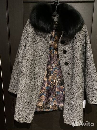 Пальто женское зимнее 44 46