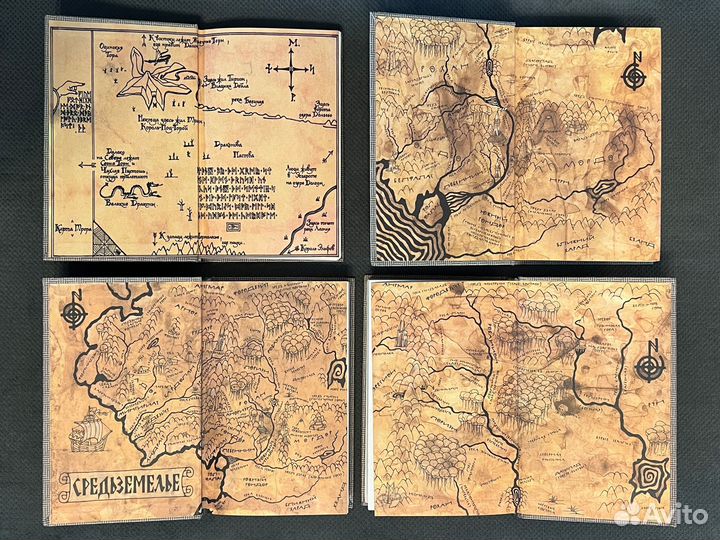 Властелин колец Хоббит Толкин редкое Амфора 2000