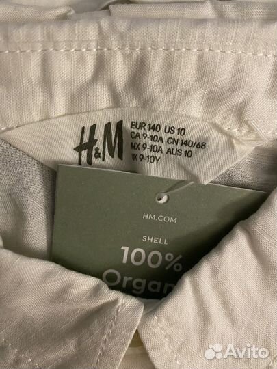 Рубашка и шорты h&m