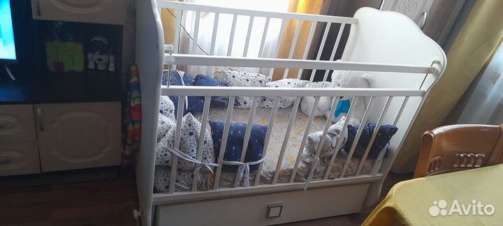 Кроватка для новорожденных бу
