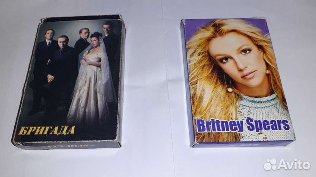 Карты коллекционные игральные бригада бритни спирс