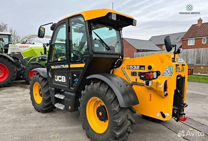 Телескопический погрузчик JCB 532-70 Agri, 2023