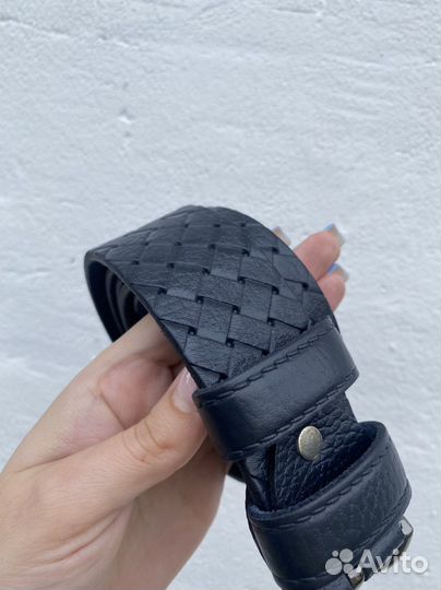 Мужской кожаный ремень