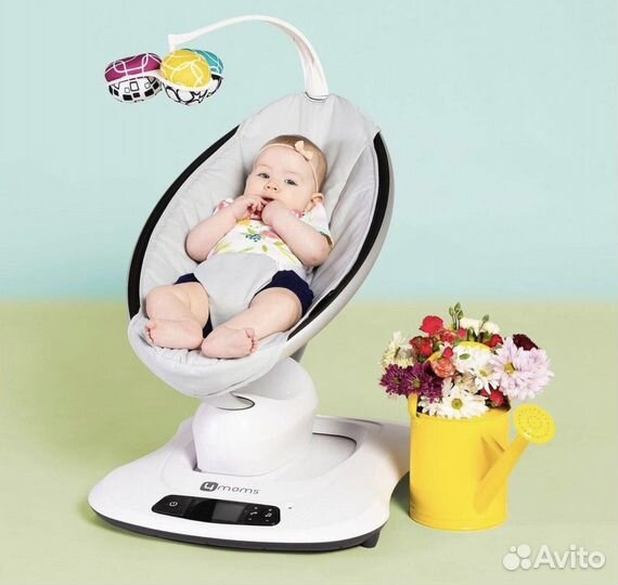 Детский шезлонг mamaroo+ матрасик прокат