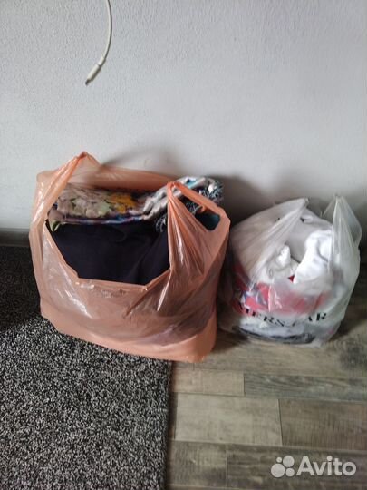 2 пакета вещей