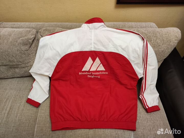 Винтажная кофта ветровка Adidas(90-00)оригинал XXL