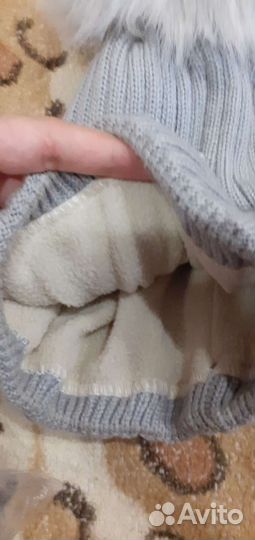 Шапка утепленная осень на 3-4 года