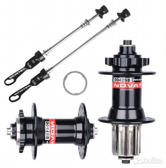 Комплект втулок Novatec D041SB/D042SB, 32H, 8-11