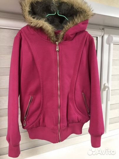 Утеплённая куртка - кофта женская