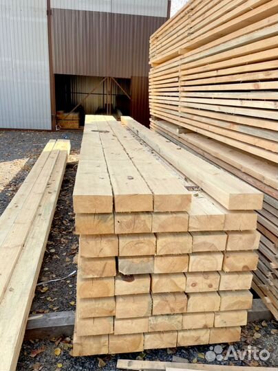 Доска обрезная, брус, пиломатериал