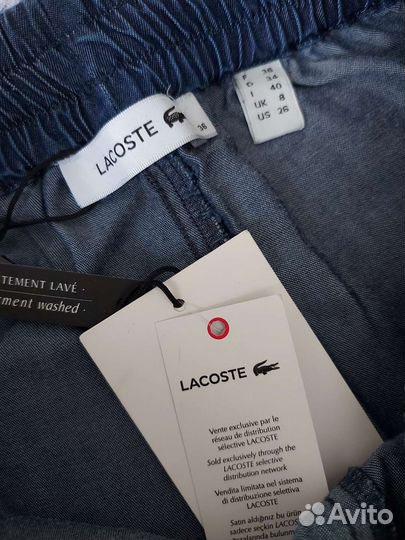 Шорты lacoste женские