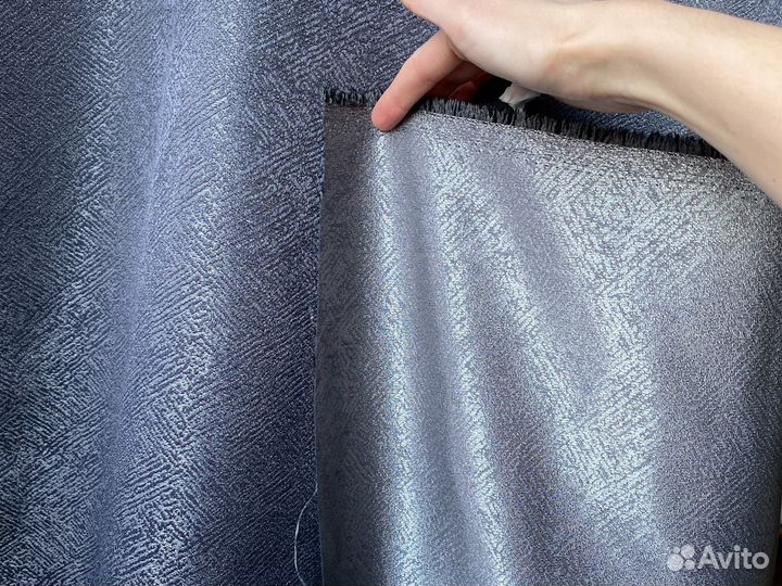 Ткань для штор блэкаут цвет графит