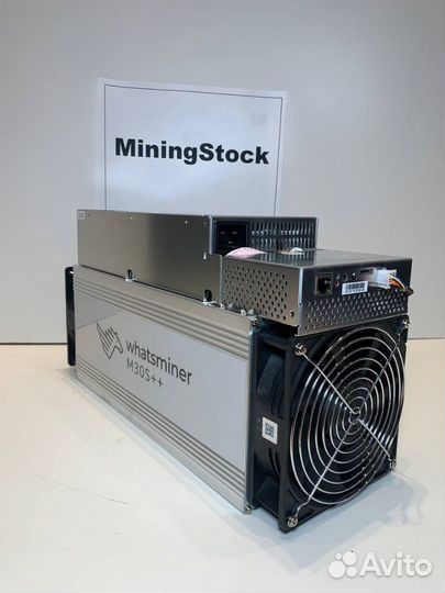 Асик майнер Whatsminer m30s++ 110th