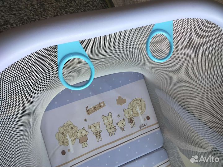 Манеж детский большой безопасный