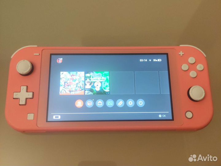 Nintendo Switch Lite + игры