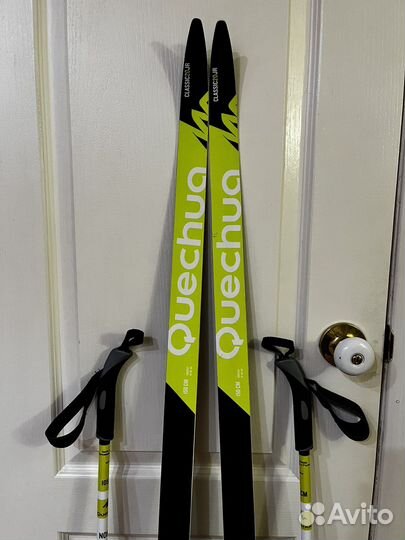 Лыжи беговые и ботинки