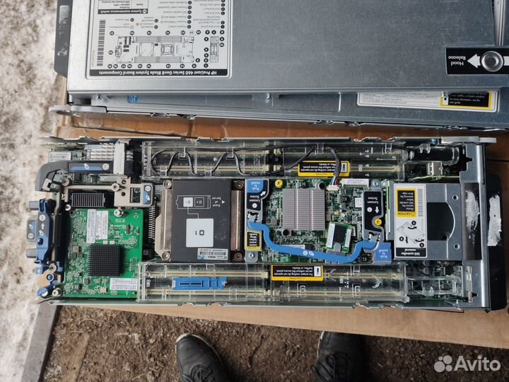 Блейд-сервер HP proliant BL460C