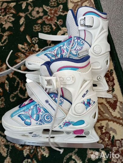 Коньки детские раздвижные