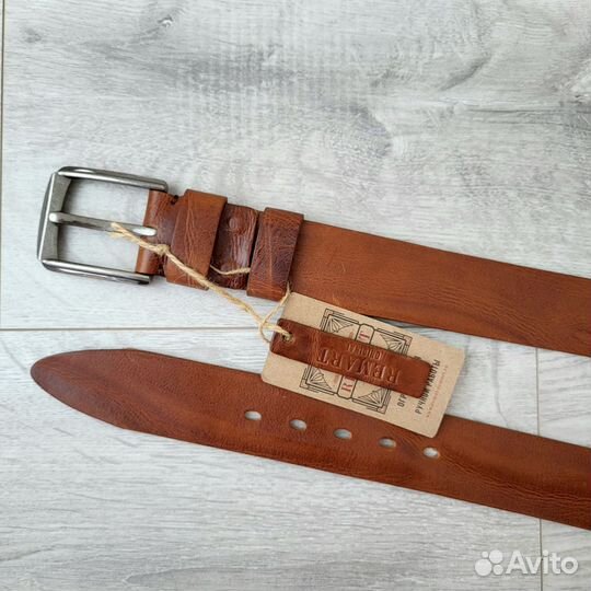 Ремень мужской натуральная кожа.Италия.Подарок.Пра