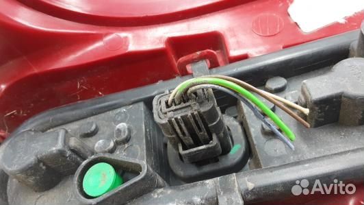 Фонарь задний левый peugeot 5008 (EEA12MX01)