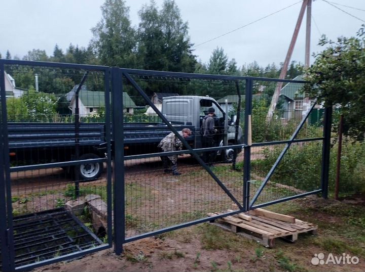 Сетка 3D для забора от производителя