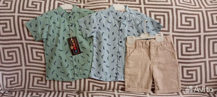 Рубашка + шорты