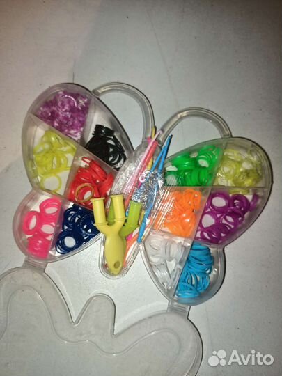 Набор резинок для плетения новый