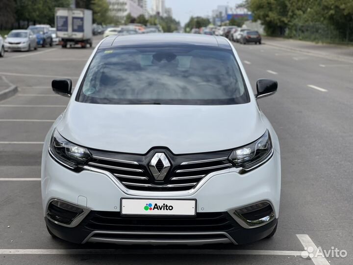 Renault Espace 1.6 AMT, 2016, 110 000 км
