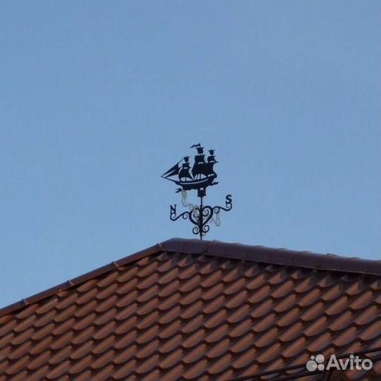 Флюгер Duck & Dog Люкс Корабль