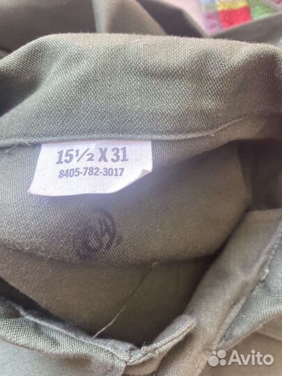 Рубашка армии США контракт OG 107, новая