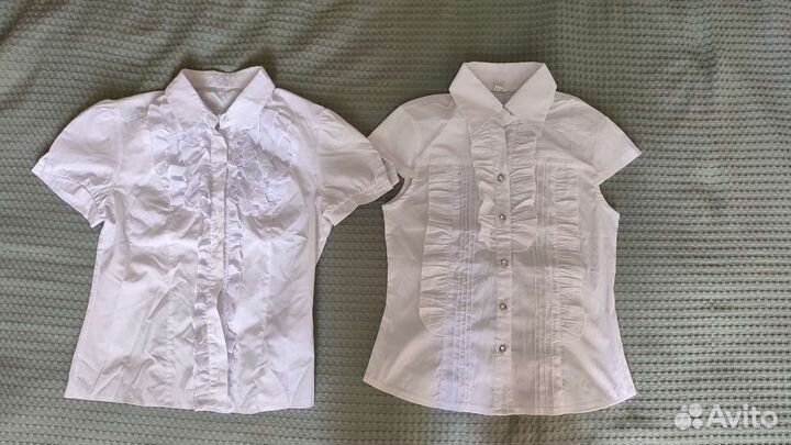 Блузки школьные 140 146 152 158