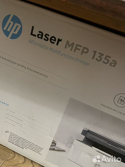 Принтер офисный лазерный мфу hp mfp 135a
