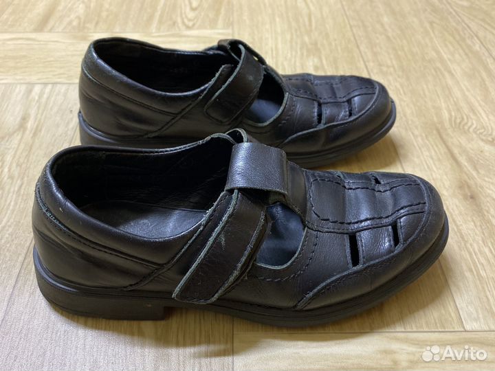 Туфли школьные 34р на мальчика
