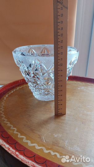 Хрустальная конфетница СССР