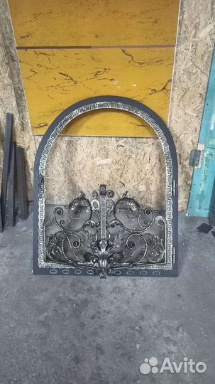 Дверца для печки со стеклом