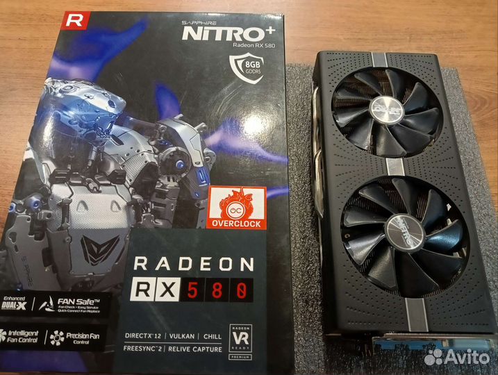 Видеокарта Sapphire AMD Radeon RX 580