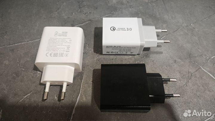 Зарядка usb. 66w. Huawei оригинал