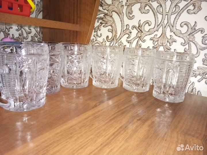 Хрустальные кружки