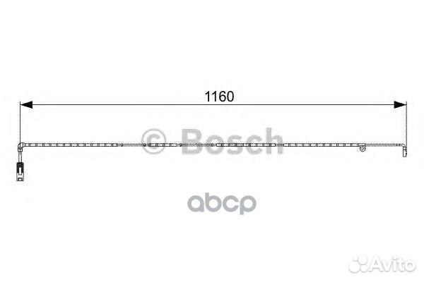 Датчик износа тормозных колодок 1987473055 Bosch